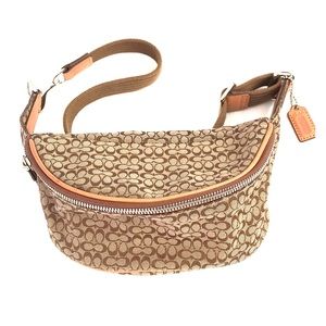 Coach Fanny pack.  Simple.  Brown.